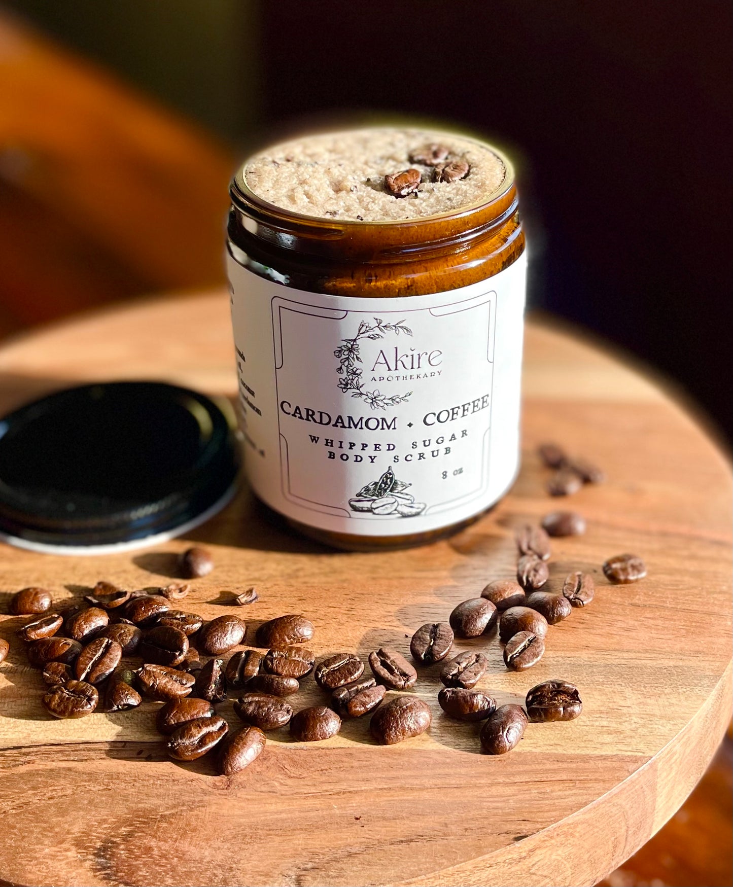 Whipped Sugar Body Scrub: Cardamom + Coffee