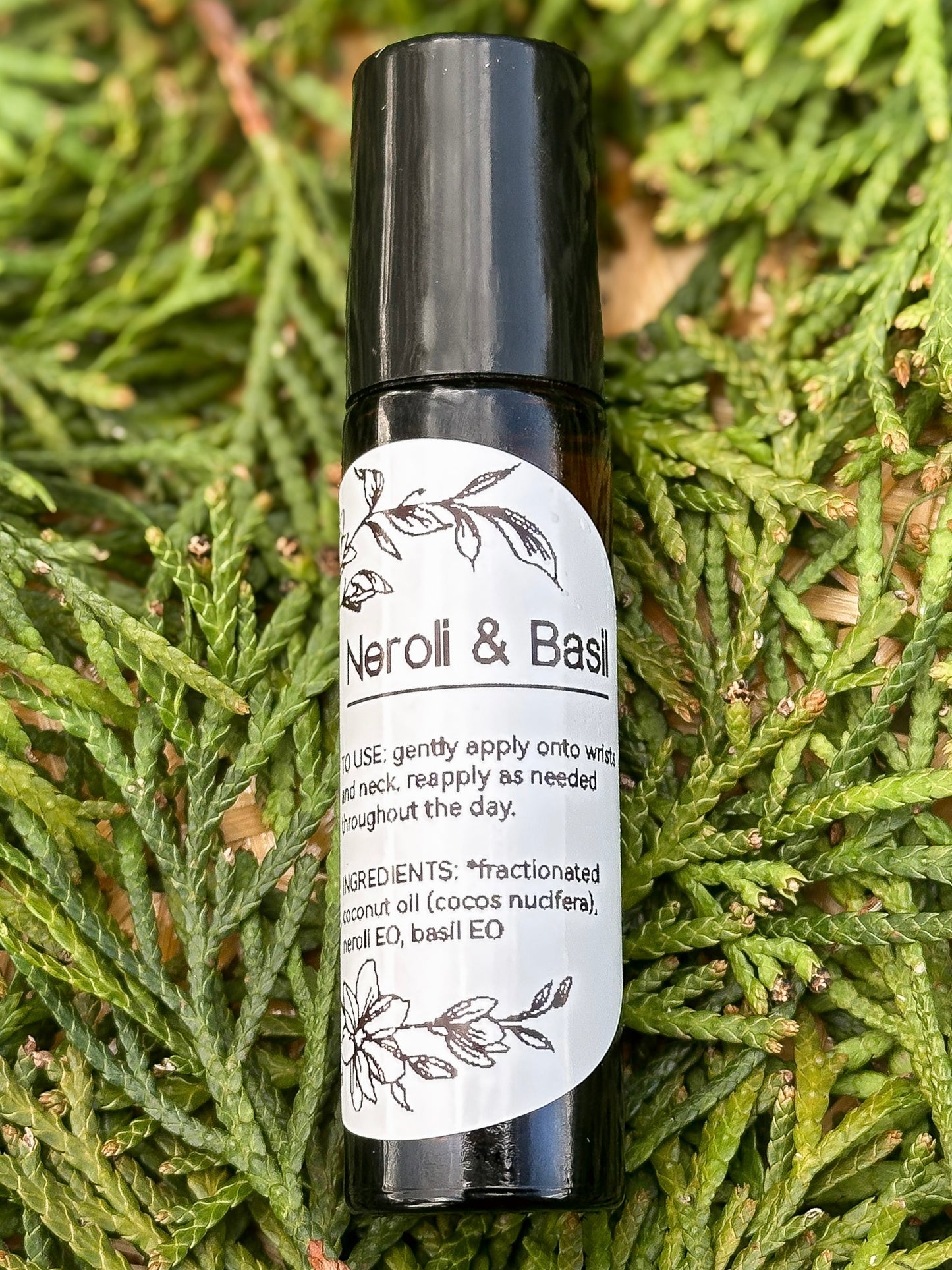 Aromatherapy Roller: Neroli & Basil