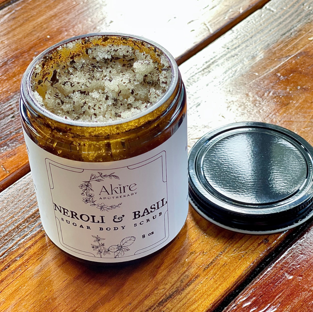 Sugar Body Scrub: Neroli & Basil