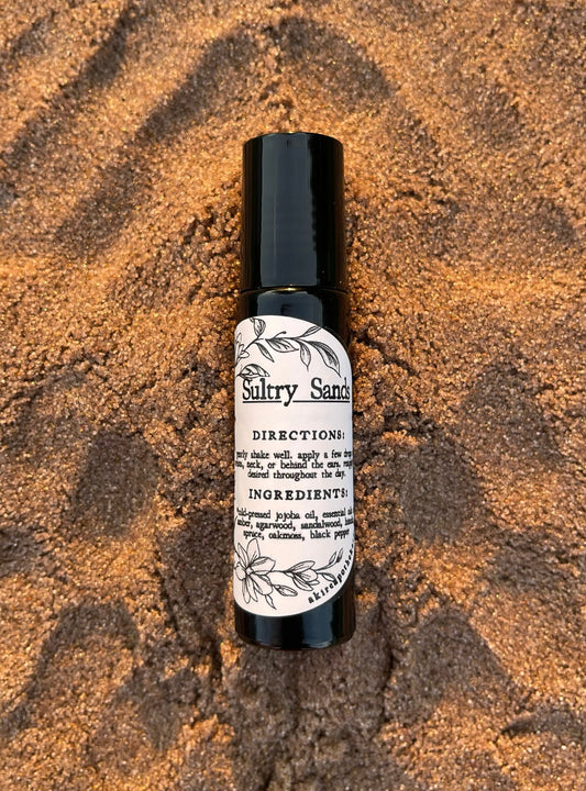 Botanical Perfume Oil: Sultry Sands