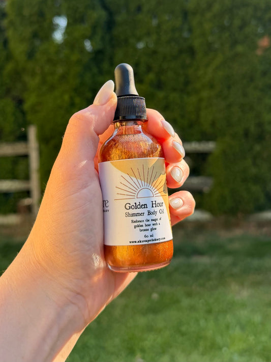 Shimmer Body Oil: Golden Hour